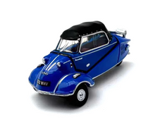 Load image into Gallery viewer, 1:76 Blue Messerschmitt KR200 Vintage Classic Model Diecast Metal Car BN
