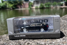 Load image into Gallery viewer, Model1 1:64 Black GS300 Luxury Sedan Sports Model Metal Diecast Car BN