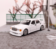 Load image into Gallery viewer, 1:64 SEEKER White 190E 2.5-16 Evolution Sports Model Diecast Metal Car New