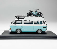 Load image into Gallery viewer, Mortal 1:64 Blue VW T3 Multi Mini Van Camper Sport Model Diecast Metal Car New Collection