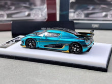 Load image into Gallery viewer, TPC 1:64 Blue Agera RS Racing Sports Model Diecast Metal Car New Collection