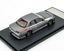 Load image into Gallery viewer, Mortal 1:64 Gray JP D1 Skyline GTR ER34 Sport Model Diecast Metal Car New Collection