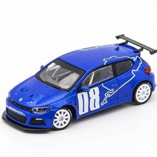 Load image into Gallery viewer, GCD 1:64 Blue VW Scirocco R Coupe Racing Sports Diecast Model Metal Car New Collection
