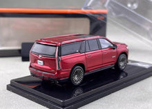 Load image into Gallery viewer, Shadow 1:64 Red Escalade ESV Full Size SUV Sports Model Diecast Metal Car New Collection