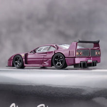Load image into Gallery viewer, SH 1:64 Purple F40 LM Racing Sports Model Diecast Metal Car New Collection