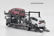 Load image into Gallery viewer, UM 1:64 Gray 500 HINO Ranger Double Transport truck Model Diecast Metal Car