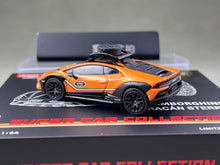 Load image into Gallery viewer, HH 1:64 Orange Huracan Sterrato #63 Racing Sports Model Diecast Metal Car BN