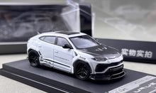 Load image into Gallery viewer, Flame 1:64 White URUS LB Widebody Sports Model Diecast Metal Car New Collection