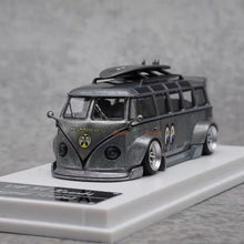 Load image into Gallery viewer, TPC 1:64 Varnish VW T1 Kombi Van Moon Eyes Camper Model Diecast Metal Car BN