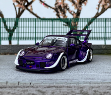 Load image into Gallery viewer, SW 1:64 993 RWB Widebody Spoiler Racing Sports Model Diecast Metal Car New