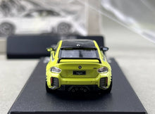 Load image into Gallery viewer, FX 1:64 Yellow M2 G87 Attack Coupe Sports Model Diecast Metal Car New Collection