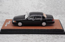 Load image into Gallery viewer, GOC 1:64 Black Crown Victoria EN114 Sedan Classic Model Diecast Metal Car New