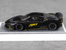 Load image into Gallery viewer, MJ 1:64 Matte Black Mansory F9XX Racing Sports Model Diecast Metal Car New Collection