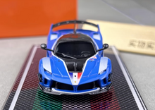 Load image into Gallery viewer, U2 1:64 Blue FXXK EVO #67 Super Racing Sports Model Diecast Resin Car New Collection