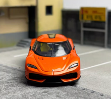 Load image into Gallery viewer, HKM 1:64 Orange Gemera Super Racing Sports Model Diecast Metal Car