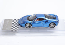 Load image into Gallery viewer, XF 1:64 Blue F8 Tributo Racing Sports Diecast Model Metal CarNew