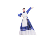 Load image into Gallery viewer, 1:64 Painted Figure Model Miniature Resin Diorama Sand Korean Traditional Lady