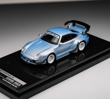 Load image into Gallery viewer, MH 1:64 Ice Blue RWB 993 Engine Sports Model Diecast Metal Car New Collection