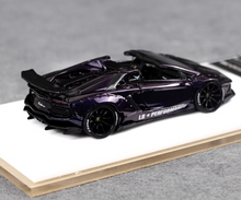 Load image into Gallery viewer, FW 1:64 Purple Aventador LP700 Convertible LBWK Sport Model Diecast Resin Car