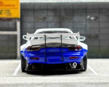 Load image into Gallery viewer, Master 1:64 JDM White RX7 FD Pandem Racing Sports Model Diecast Metal Car New Collection