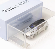 Load image into Gallery viewer, King 1:64 HEC Mako Blue Vanquish Zagato Sports Model Diecast Metal Car New Collection