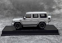 Load image into Gallery viewer, AUTOart 1:64 Silver Benz AMG G63 ORV SUV Sports Model Car ABS BN