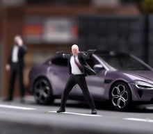 Load image into Gallery viewer, 1:64 Painted Figure Model Miniature Resin Diorama Toy Sand Bodyguard Security BN