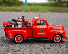 Load image into Gallery viewer, Maisto 1:24 1936 EL Knucklehead 1948 F1 Pickup Truck Motorcycle Model Metal