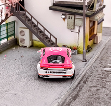 Load image into Gallery viewer, King 1:64 Pink LP610 Huracan LBWK Racing Sports Model Diecast Metal Car New