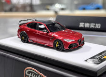 Load image into Gallery viewer, 1:64 CL Red Romeo Giulia GTAm Sports Model Diecast Resin Car New Collection
