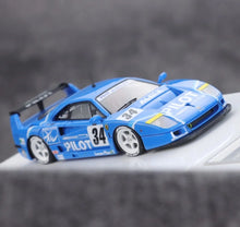 Load image into Gallery viewer, MY64 1:64 Blue #34 F40 LM Classic Racing Sports Model Diecast Resin Car New Collection