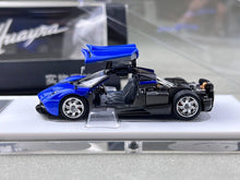 Load image into Gallery viewer, HKM 1:64 Blue Huayra Coupe 2014 Racing Sports Model Diecast Metal Car New Collection