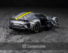Load image into Gallery viewer, Bburago 1:64 Gray Ferrari 812 Competizione Sports Model Diecast Metal Car New Collection