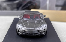 Load image into Gallery viewer, MJ 1:64 Grey One-77 V12 Coupe Super Racing Sports Model Diecast Metal Car New Collection