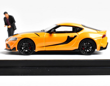 Load image into Gallery viewer, Original 1:64 Orange JDM Supra A90 Figure Sports Model Diecast Metal Car New Collection