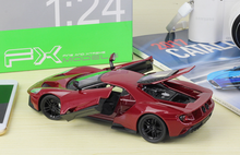 Load image into Gallery viewer, WELLY 1:24 2017 GT Super Racing Sports Model Diecast Metal Car Display