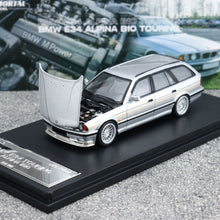 Load image into Gallery viewer, Mortal 1:64 Silver E34 Touring Alpina B10 Wagon Sport Model Diecast Metal Car