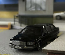 Load image into Gallery viewer, XG 1:64 Black Fleetwood Luxury Limousine Classic Model Diecast Metal Car New Collection
