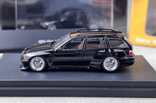 Load image into Gallery viewer, Mortal 1:64 Black M3 E36 Touring Wagon VIP Sports Model Diecast Metal Car New Collection