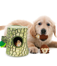 Load image into Gallery viewer, Dog Hide and Seek Toys Chew Puppy Fluffy Puzzle Toy Durablc Teeth Grinding Pet
