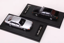 Load image into Gallery viewer, RM 1:64 1989 Silver Black 100 C3 Sedan Classic Model Diecast Metal Car New Collection