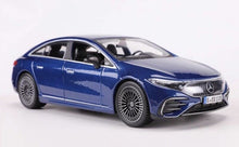 Load image into Gallery viewer, Maisto 1:27 Blue 2022 EQS EV Sedan Sports Model Toy Diecast Metal Car BN