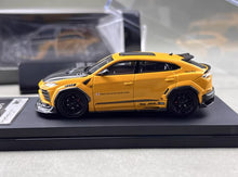 Load image into Gallery viewer, 1:64 Yellow Carbon URUS LBWK SUV Sports Model Diecast Metal Car New Collection