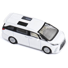 Load image into Gallery viewer, Masdi 1:64 2023 White LM500h Mini Van MPV Sports Model Diecast Metal Car New Collection