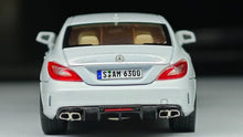 Load image into Gallery viewer, Mortal 1:64 White CLS 63 4 Matic Sedan Sports Model Diecast Metal Car New Collection