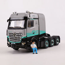 Load image into Gallery viewer, IMC 1:50 Silver Benz Actros 1 Gigaspace Heavy Truck Model Diecast Metal Car
