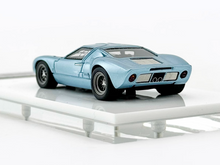 Load image into Gallery viewer, MY64 1:64 Ice Blue GT40 MK1 Racing Sports Model Diecast Resin Car New Collection