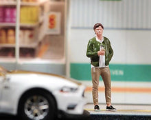 Load image into Gallery viewer, 1:64 Painted Figure Model Miniature Resin Diorama Sand Street Boy Girl Youngster Collection