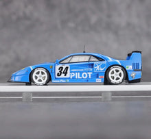 Load image into Gallery viewer, MY64 1:64 Blue #34 F40 LM Classic Racing Sports Model Diecast Resin Car New Collection