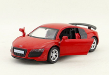 Load image into Gallery viewer, CCA 1:43 Red AUDI R8 GT Racing Sports Hatchback Model Toy Diecast Metal Car BN